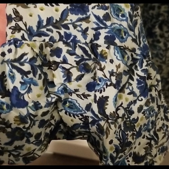 Wild Fable Blue Floral babydoll mini dress M NWT - Picture 9 of 16